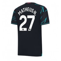 Pánský Fotbalový dres Manchester City Matheus Nunes #27 2023-24 Třetí Krátký Rukáv